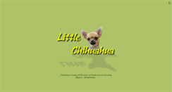 Desktop Screenshot of little-chihuahua.de